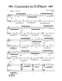 Courante in A Minor - Level 6 (Download)