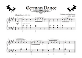 German Dance sample Beethoven