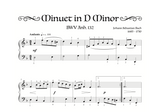 Minuet in D Minor - Level 4 (Download)
