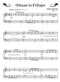 Minuet in F Major - Level 3 (Download)