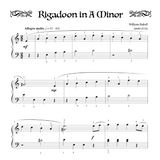 Rigadoon in A minor - Level 4 (Download)