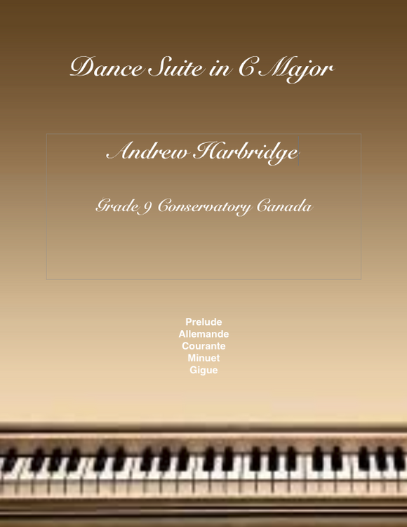 Dance Suite in C Major (5 mov'ts PDF) Level 9