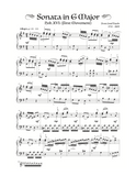 Sonata in G Major - Level 6 (Download)